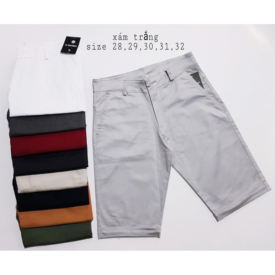 [HCM]Quần Short Nam Kaki Form Ôm Co Giãn
