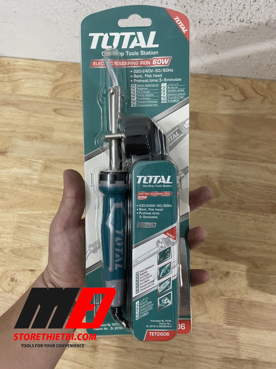 Mỏ hàn chì 60W Total TET2606
