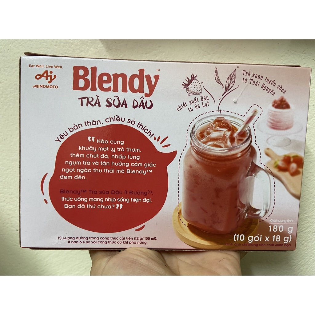 TRÀ SỮA Matcha BLENDY NHẬT AJINOMOTO 170G