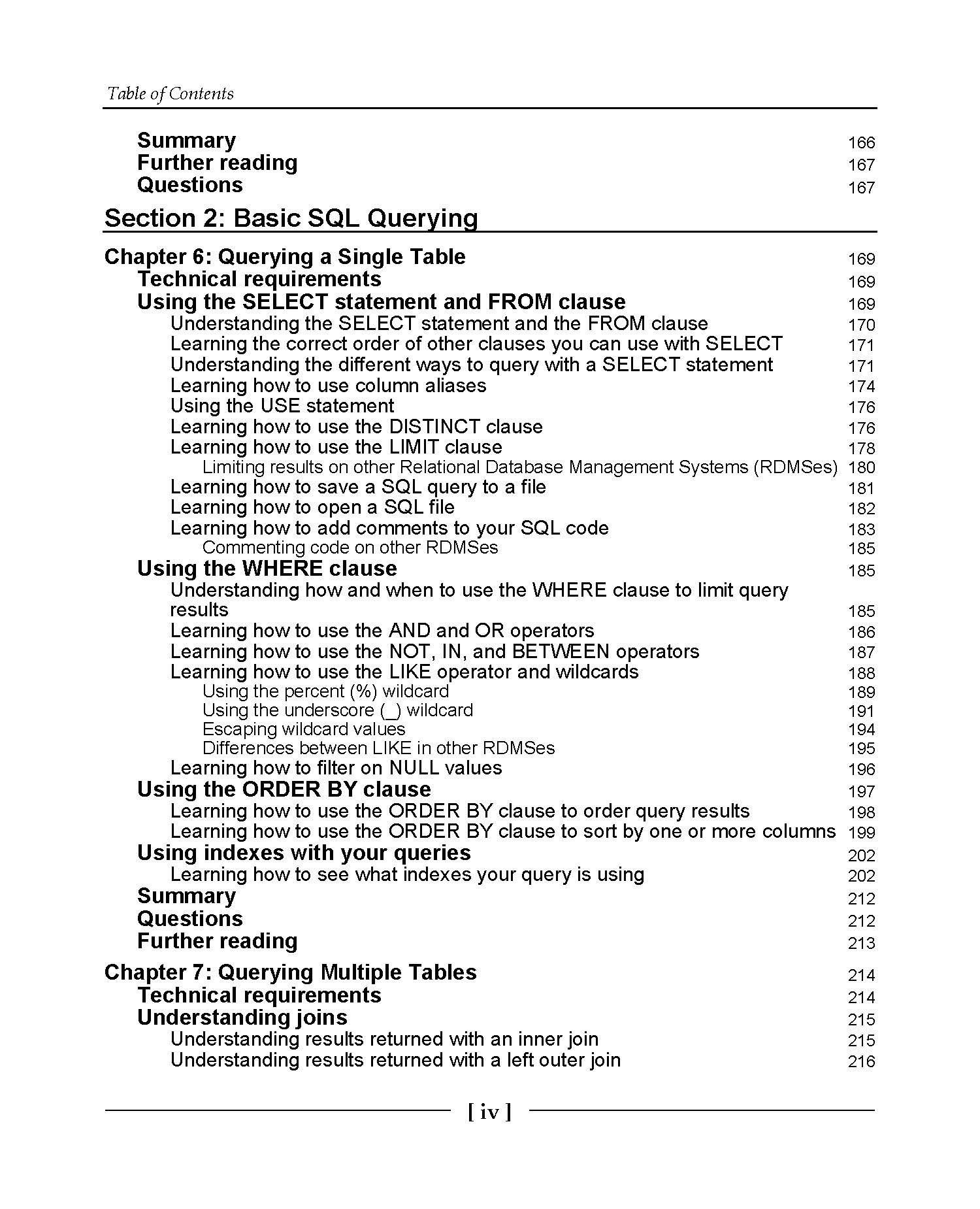 Sách Learn SQL Database Programming