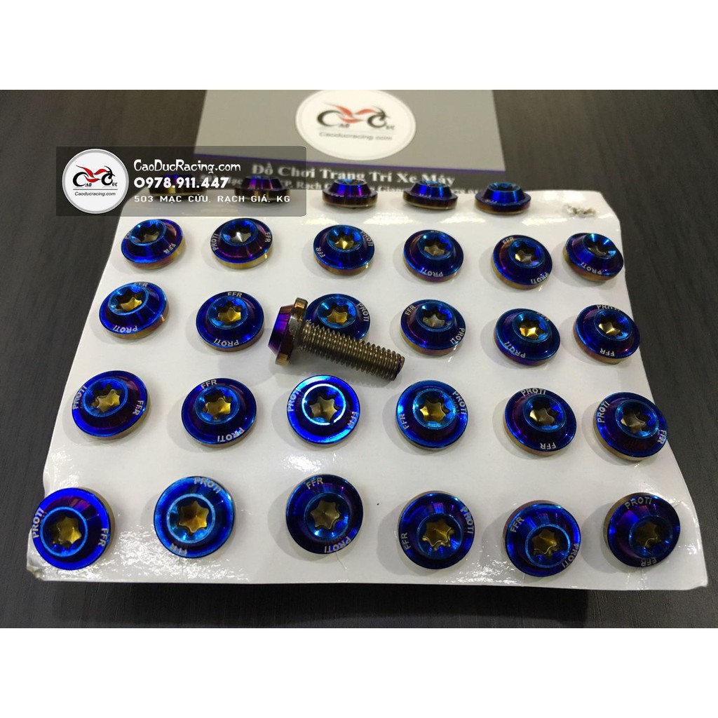 ốc proti 6x20 - gắn dàn áo wave nhỏ hoặc cacter sên vv.v...