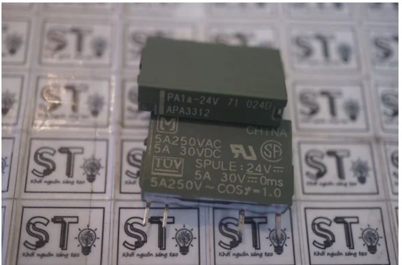 Relay PA1a-24V 5A mới Panasonic