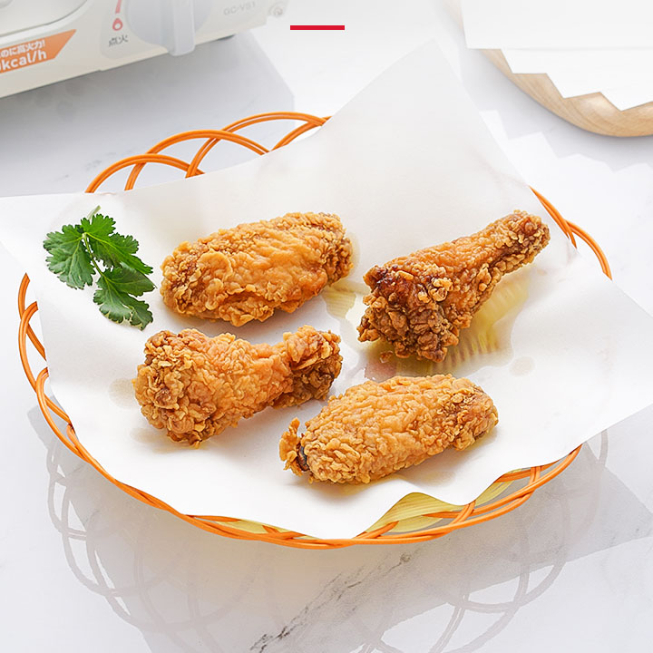 Giấy thấm dầu mỡ thực phẩm 20cm x 22cm Eufood (50 tờ)
