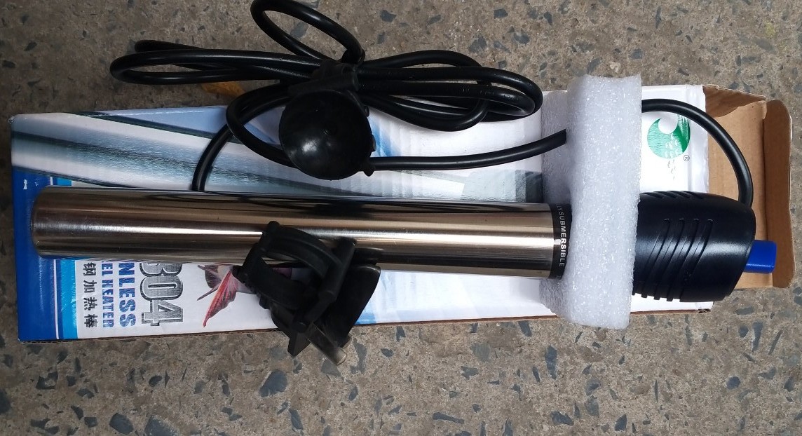Sưởi INOX hiệu RS Electrical cho hồ cá công suất 200W