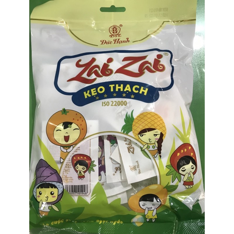 Gói thạch Zai Zai 350g - Gói dài 320g