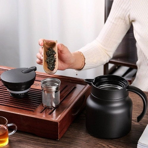 BÌNH GIỮ NHIỆT PHA TRÀ CÀ PHÊ SUS 1000 ML