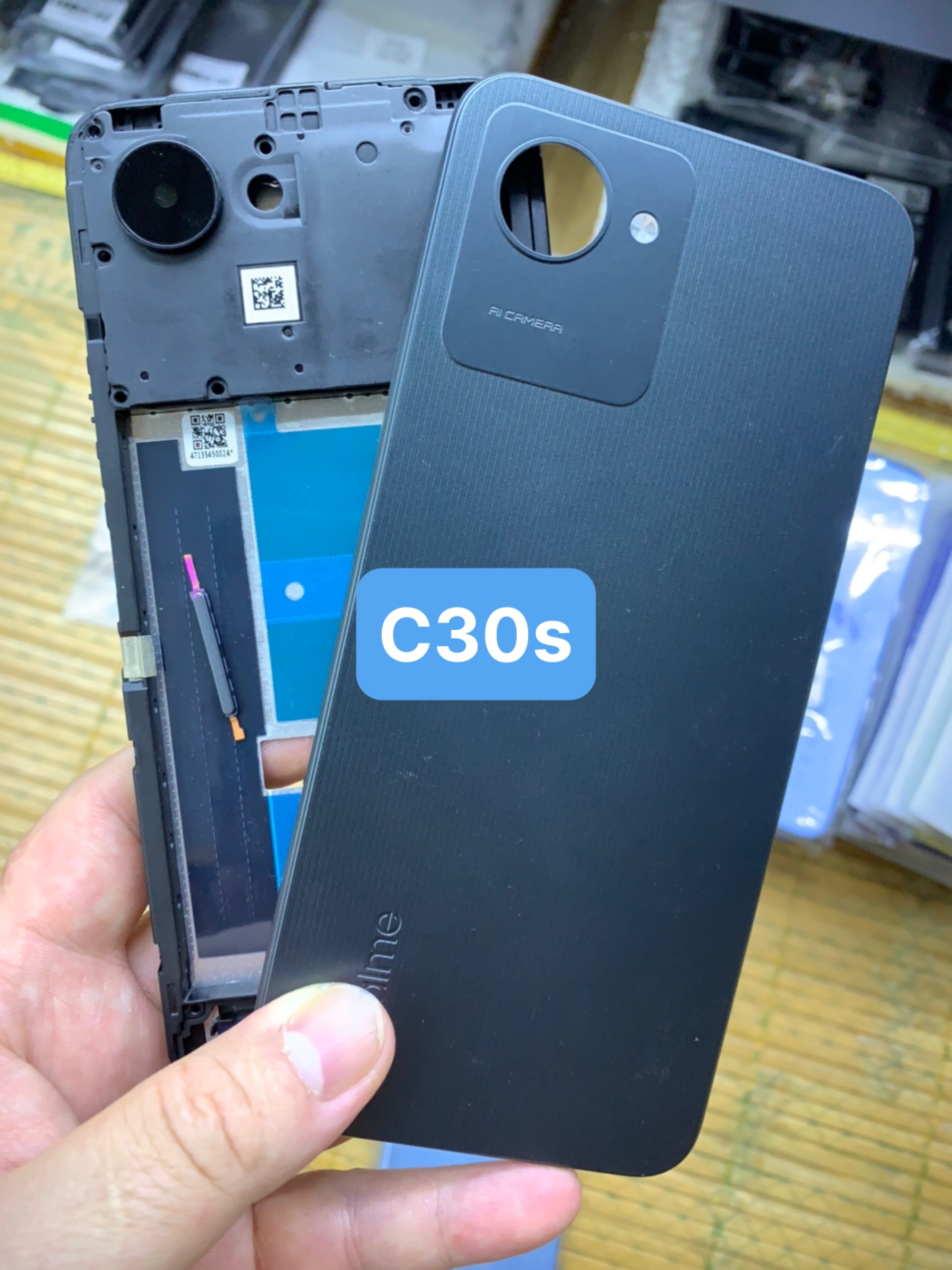 Bộ vỏ realme c30s