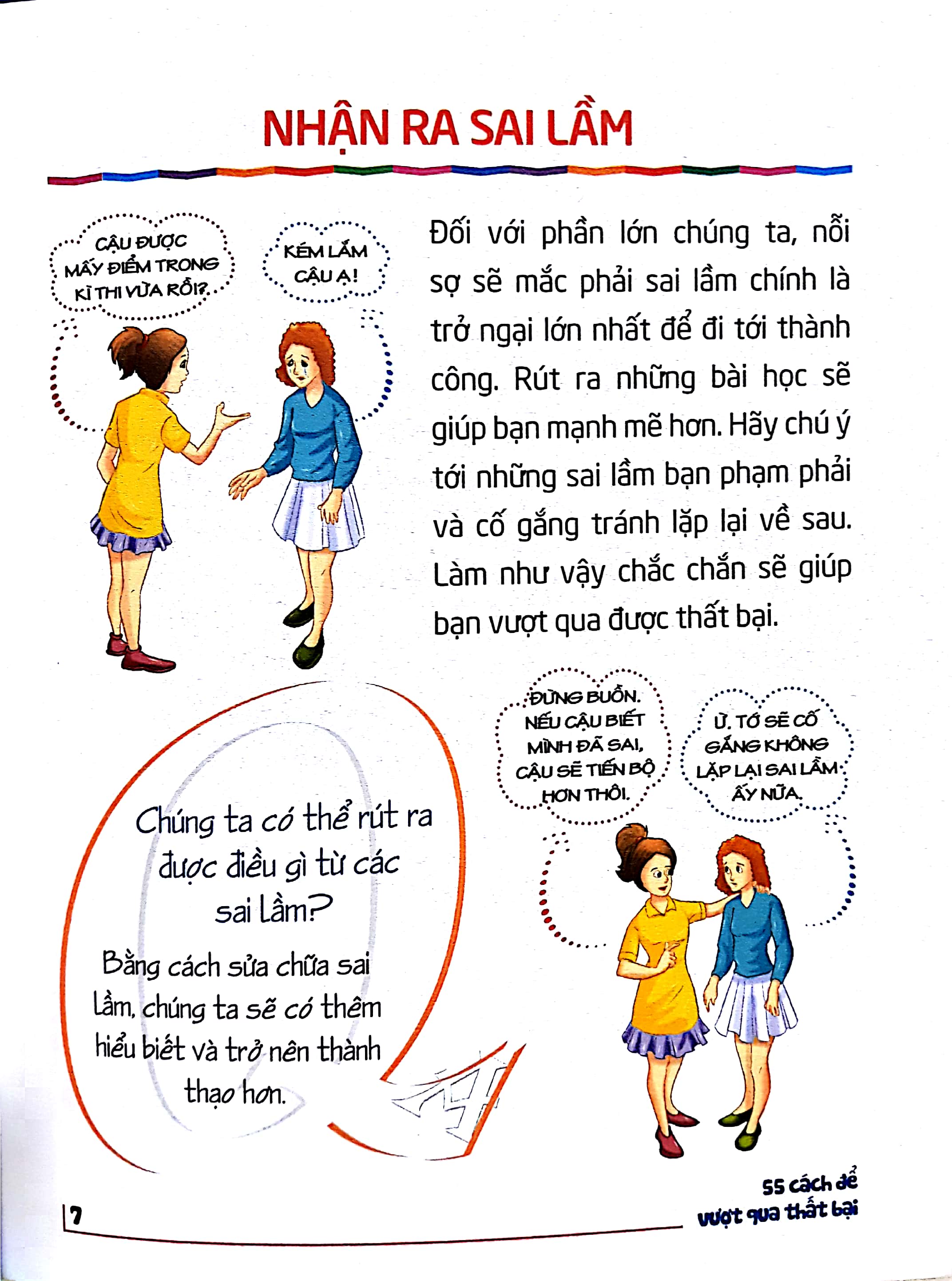 Sách Fahasa - 55 Cách Để Vượt Qua Thất Bại