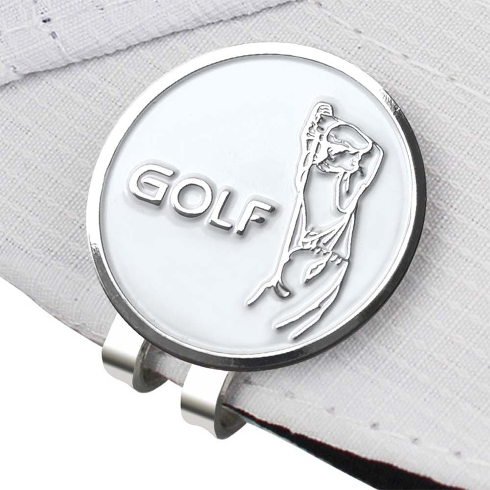 RIRIANN Dụng Cụ Hỗ Trợ Tập Golf Chuyên Nghiệp Thiết Thực Dụng Cụ Nhắm Cho Người Chơi Golf Phụ Kiện Kẹp Mũ Golf Dụng Cụ Đánh Dấu Mũ Đánh Dấu Căn Chỉnh Đánh Gôn