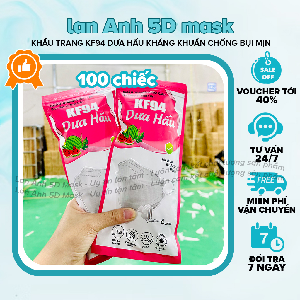 Lan kf94 handmade 5D mask-safety high quality 4 layer medical mask dust-proof ultra-smooth