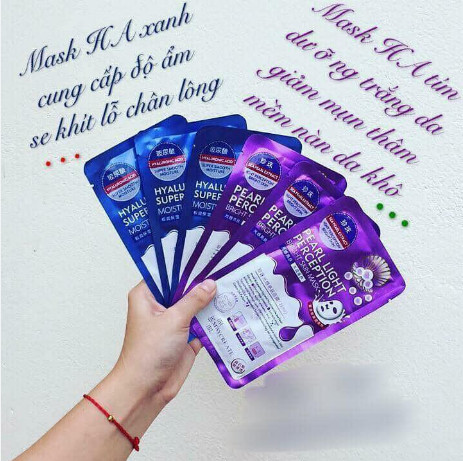 Mặt nạ HA Maycreate xanh 1 miếng bebeau