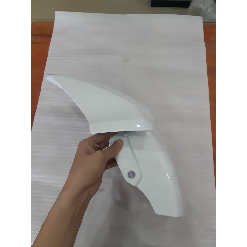Dè Trước gắn Xe Nouvo 4 - 5 Màu Trắng - phụi kiện xe máy
