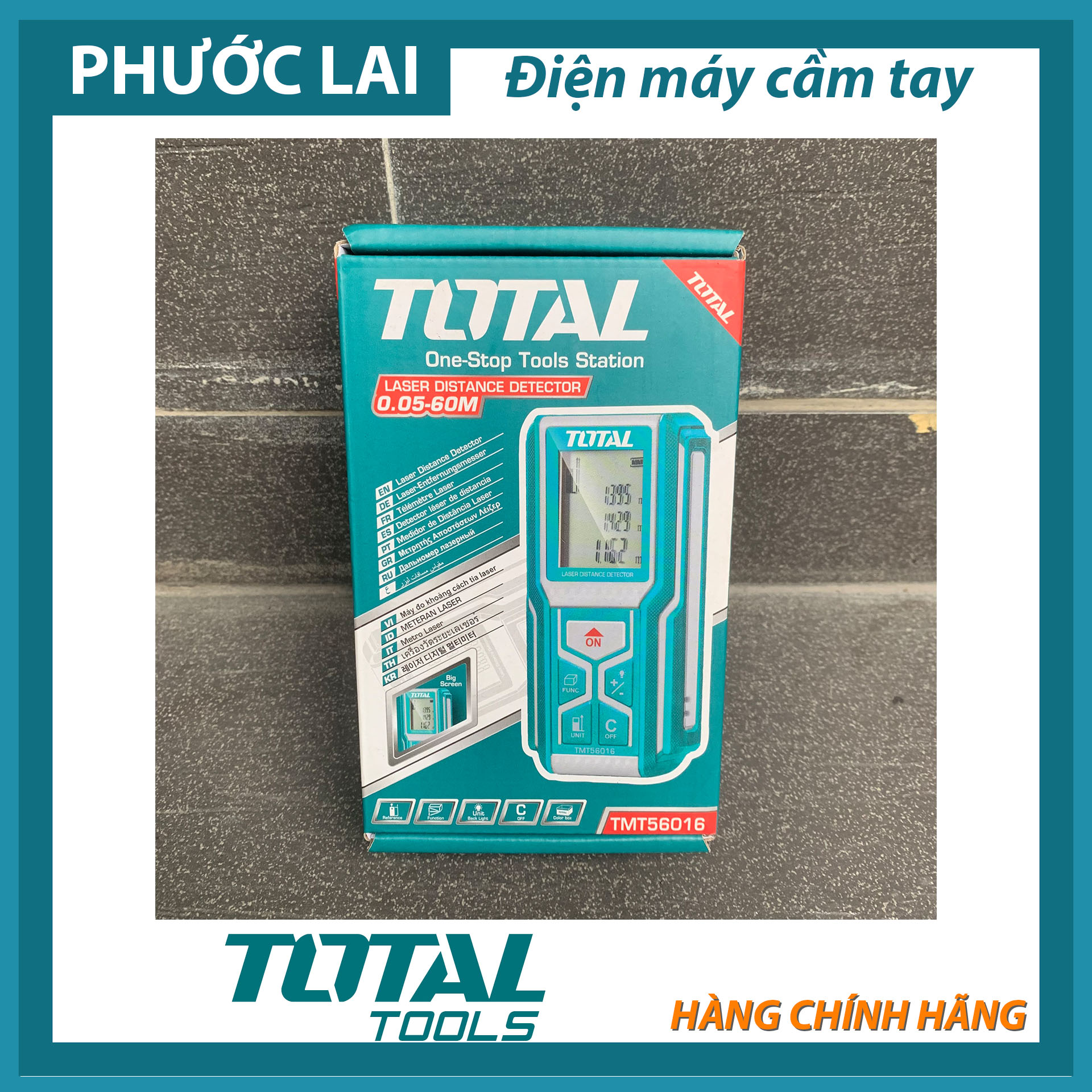 Máy đo khoảng cách tia Laser Total TMT56016