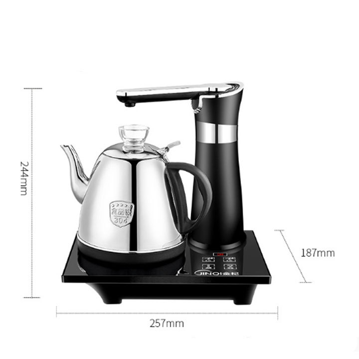 Bộ bình ấm pha trà điện siêu tốc cấp nước tự động