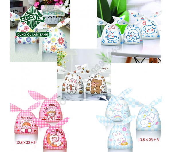 SET 50 TÚI TAI THỎ