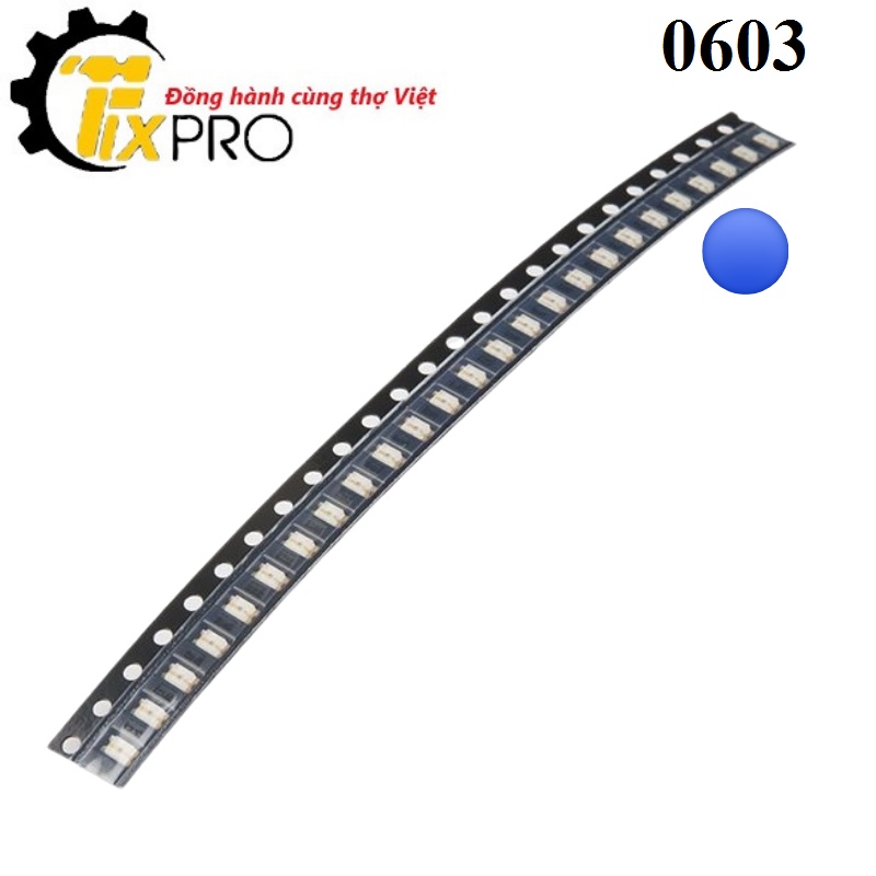 Led dán 0603 màu xanh dương