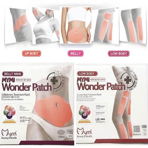 Miếng dán tan mỡ bụng,đùi belly hộp 5 miếng
