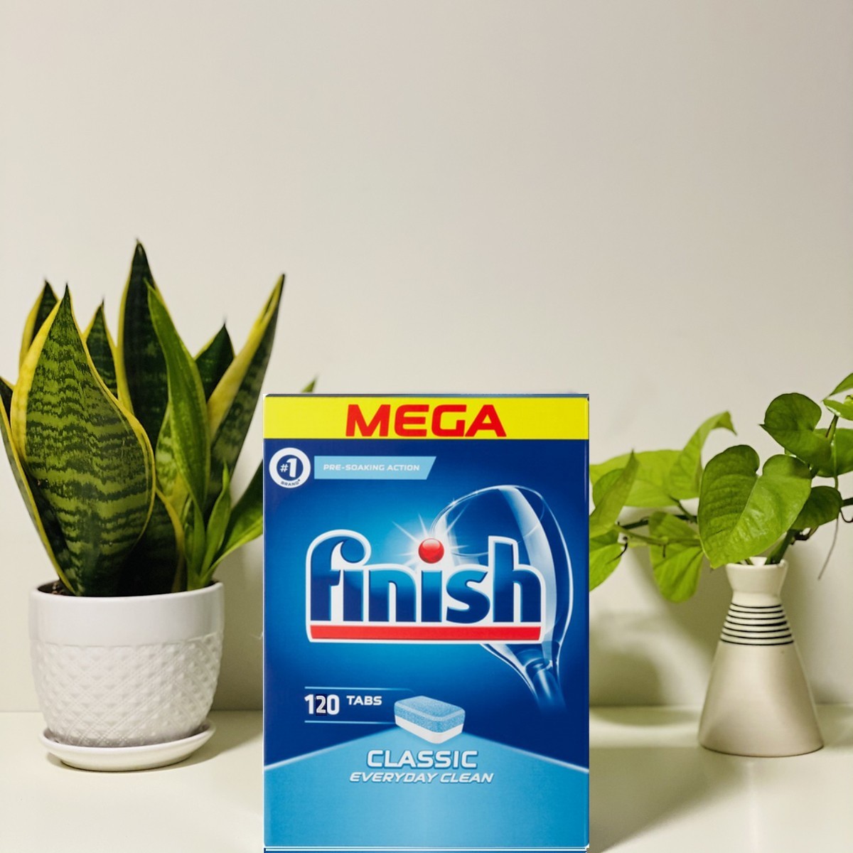 Viên rửa chén bát finish 120 viên
