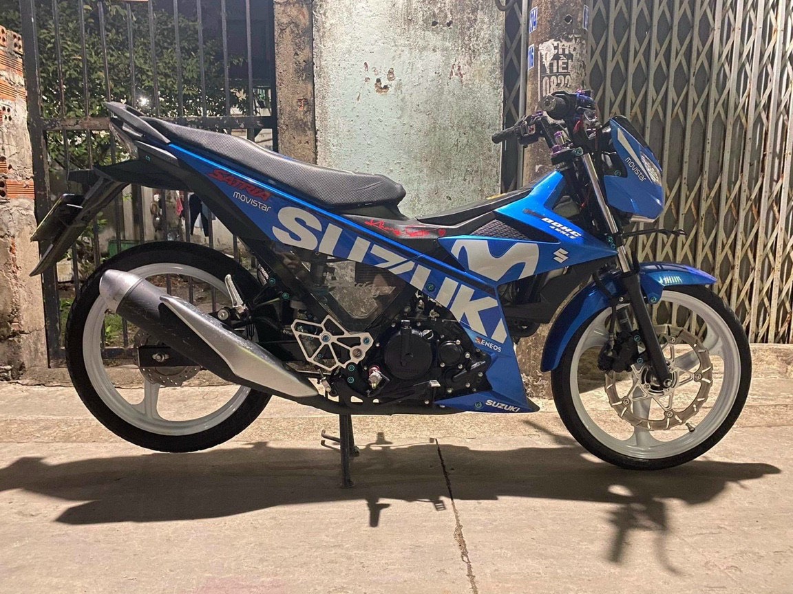 Mâm 3đao RCB chế cho Satria/Raider