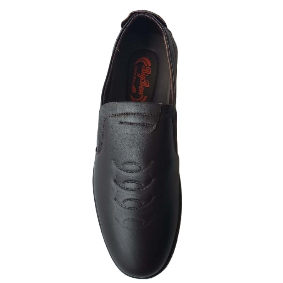 Giày Mọi Nam BIGBEN Da Bò Thật cao cấp GM105