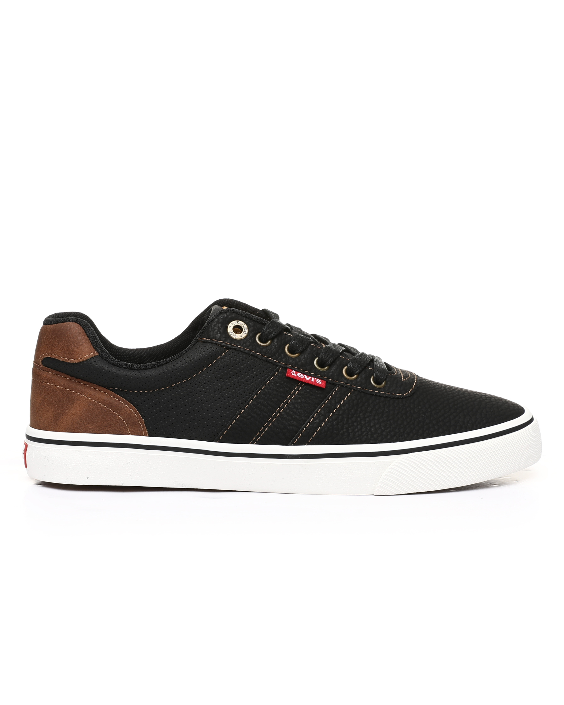 [HCM]Giày Nam Levis Miles Tumbled Wax/TAN Sneakers