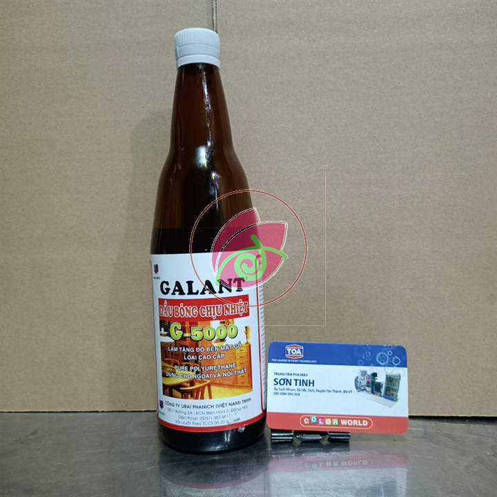 Dầu bóng Véc ni vecni chịu nhiệt GALANT dùng cho bề mặt gỗ