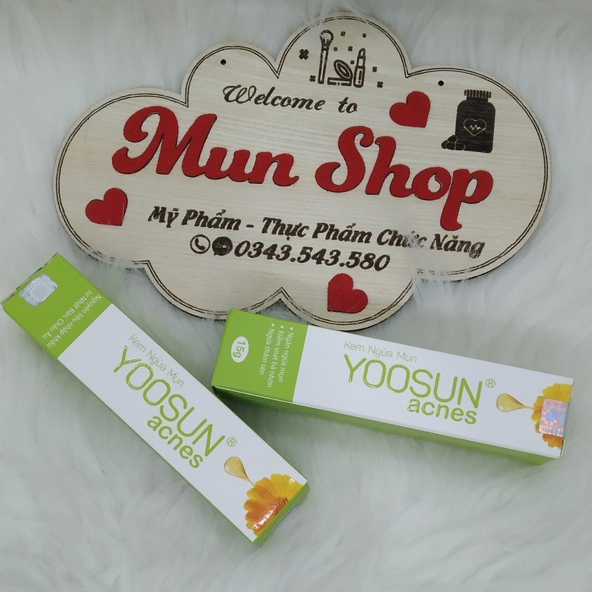 Kem ngừa mụn yoosun acnes tuýp 15g