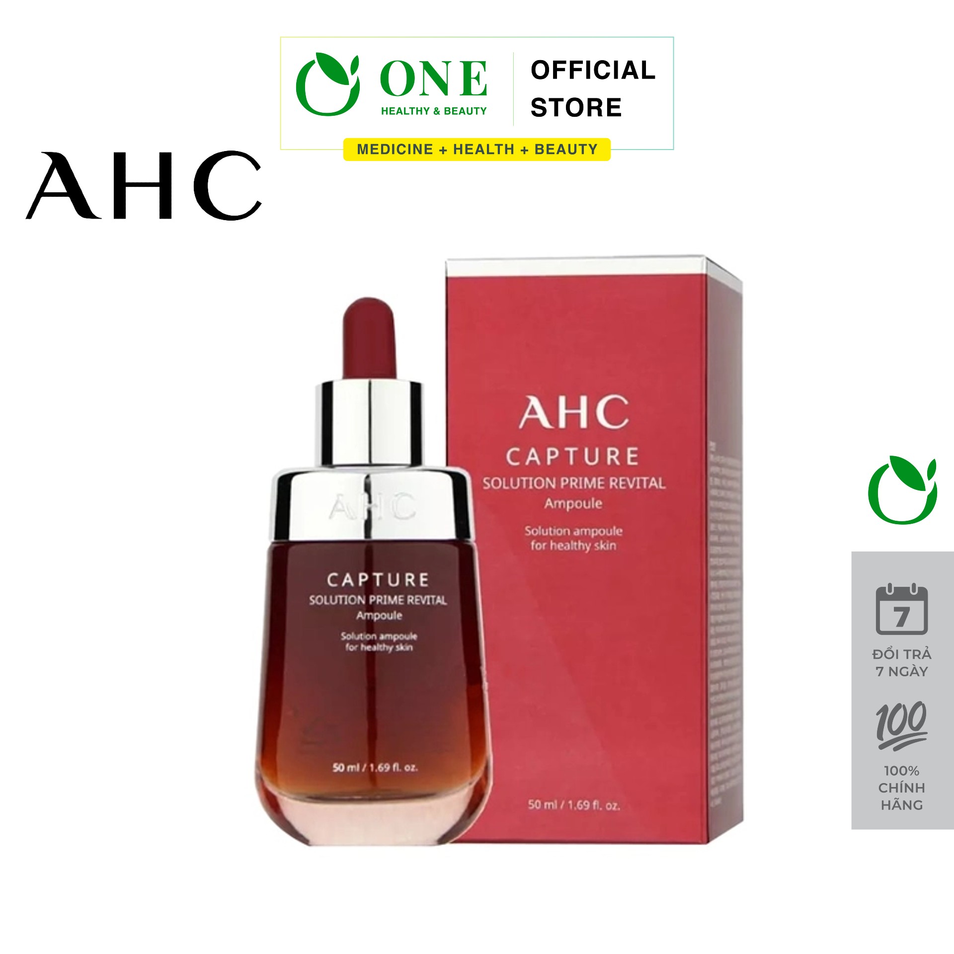 Tinh chất AHC Capture Solution Ampoule Mẫu Mới 50ml
