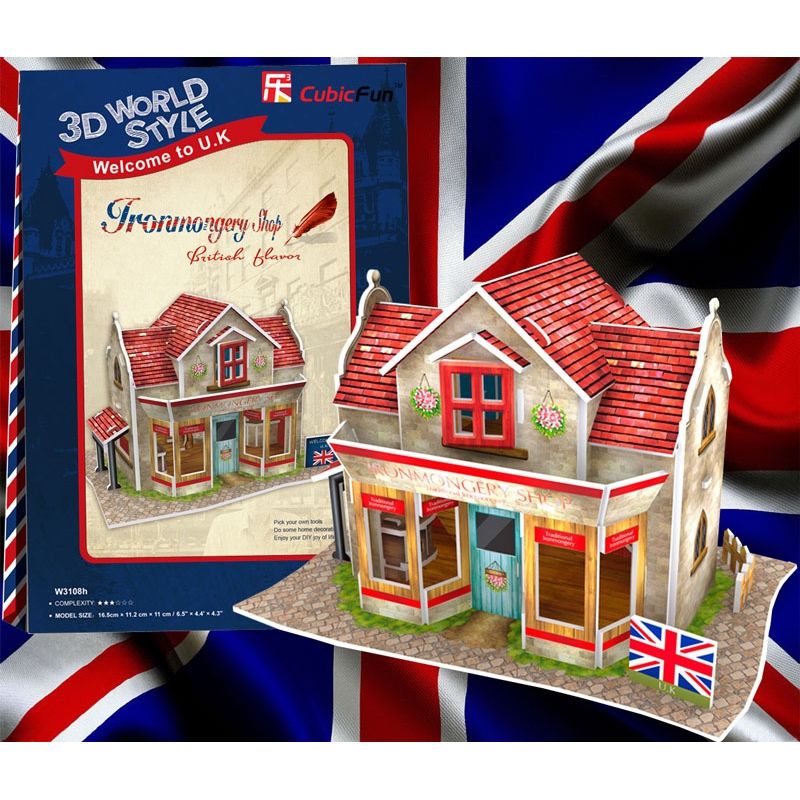 Mô hình giấy 3D CubicFun - UK Style