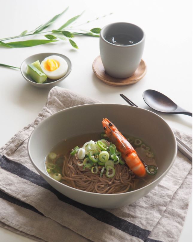 Erato - Bát canh Pebble 19.7cm - Hàng nhập khẩu Hàn Quốc - 조약돌 면기
