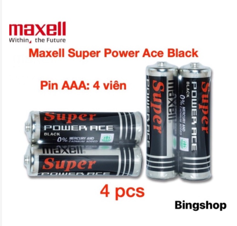 Pin tiểu AA 1.5V DNX IPURE Pin con ó Maxell Pin 3A AAA Pin đại Pin ...