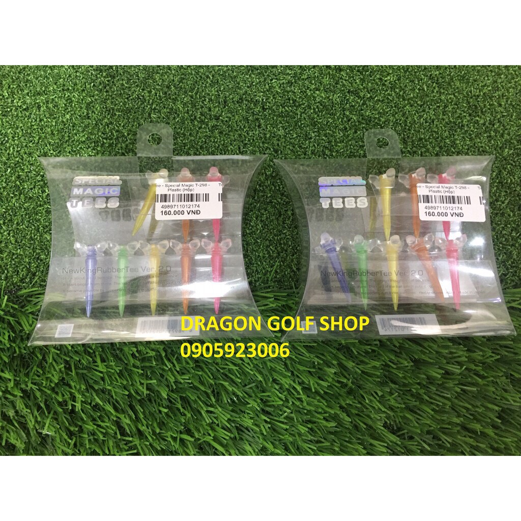 Tee golf New King Rubber Tea Version 2.0 - T-98 T-298 (tee phát bóng gôn) 3328 5455