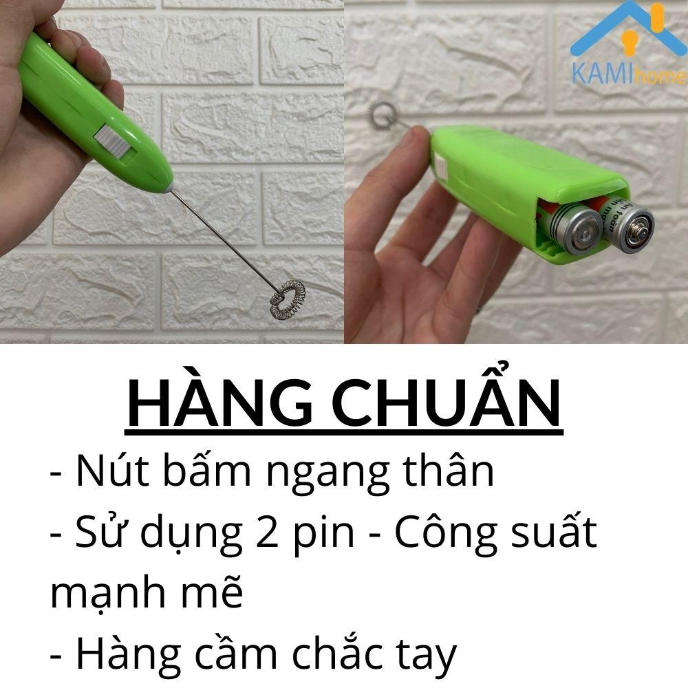 Máy đánh bọt cà phê cầm tay mini dùng pin mã 20056