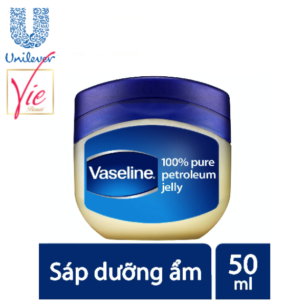 [HCM]Sáp Dưỡng Ẩm Vaseline Pure Petroleum Jelly - Kem Chống Nẻ Vaseline Dưỡng Ẩm Đa Năng 50ml