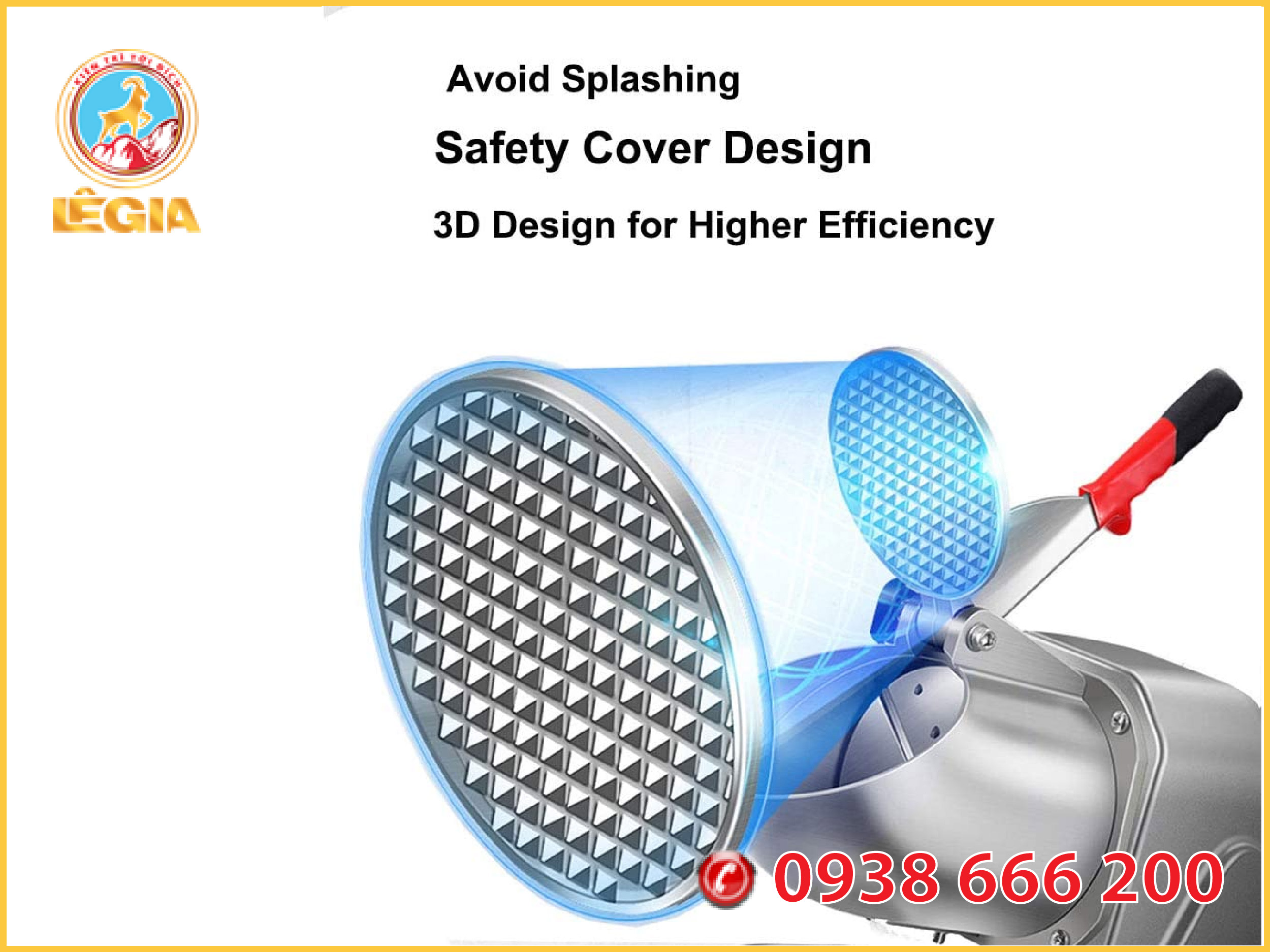 Máy Nghiền Đá(Đá Bào) 2 Lưỡi ICE CRUSHER 300W