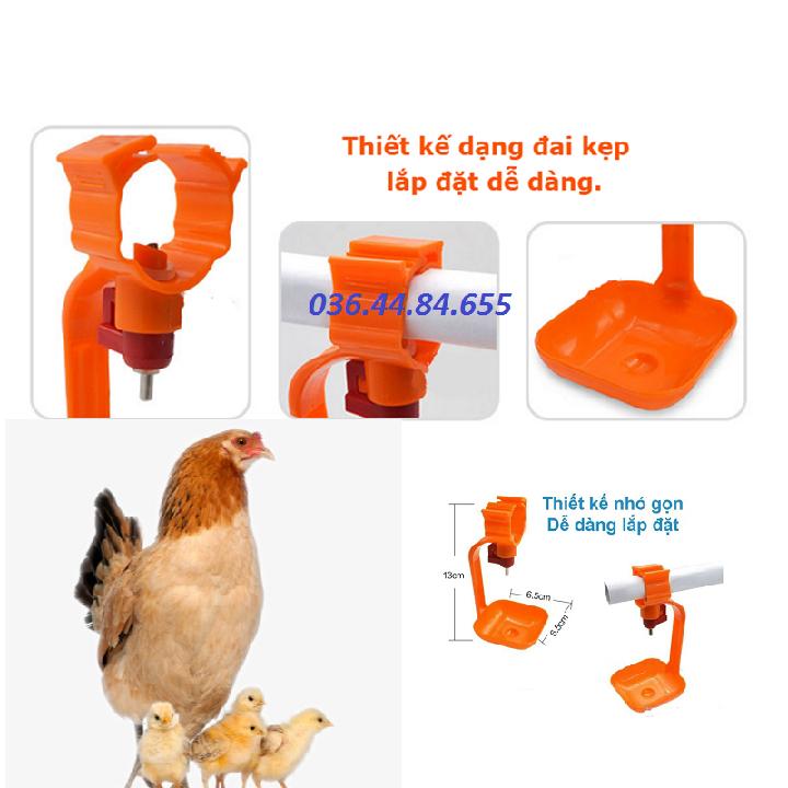 COMBO 10 MÁNG UỐNG NƯỚC NHỎ GIỌT CHO GÀ -806