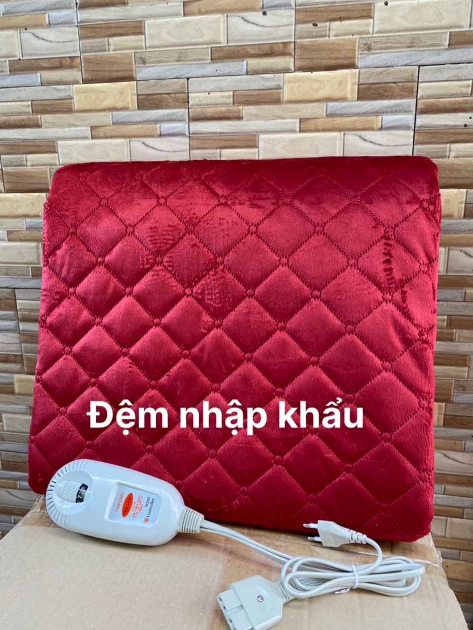 Chăn điện sưởi chất liệu nhung hàn quốc