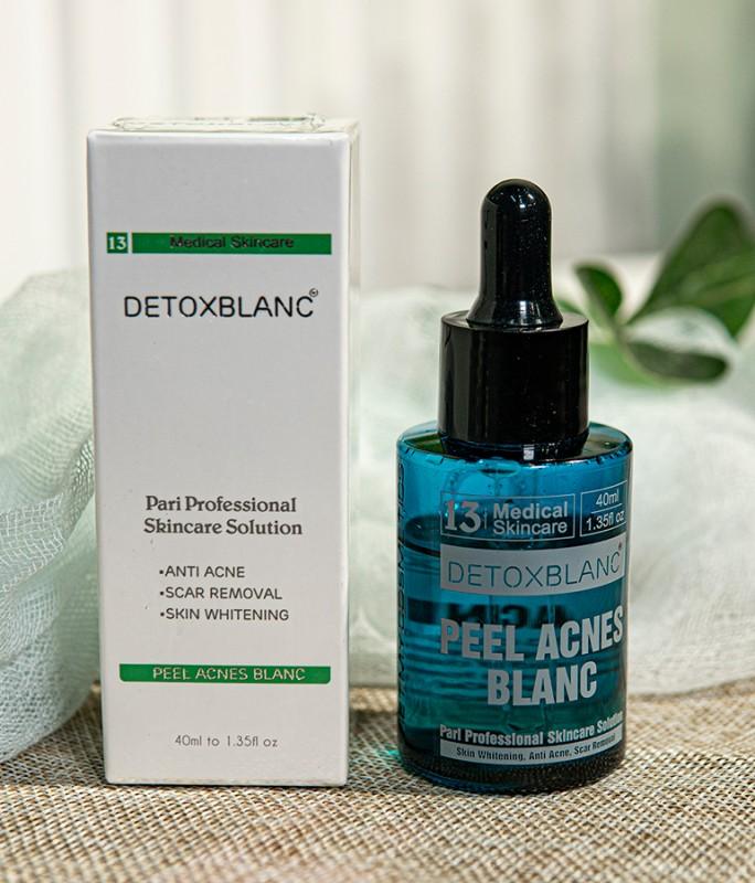 Combo Serum mụn và mặt nạ thải độc Detox Blanc