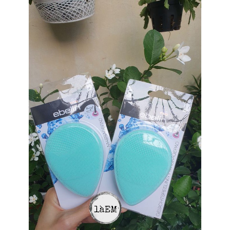 [HCM]Miếng rửa mặt Silicon EBELIN- Đức