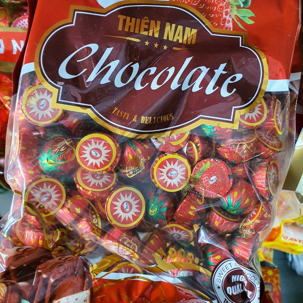 socola hình trái dâu tây 1kg