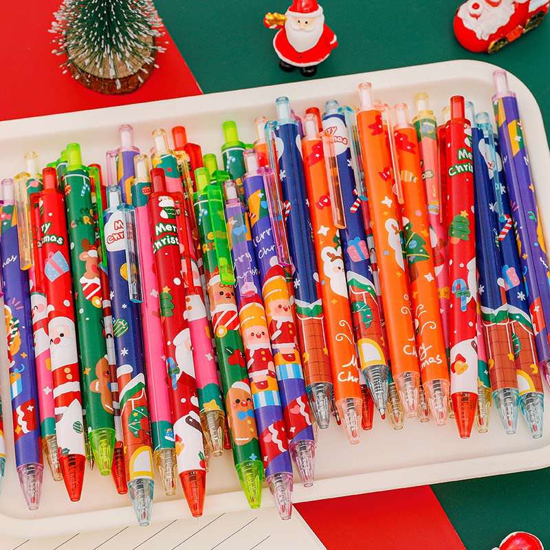 Bút bi nước noel, giáng sinh, merry christmas