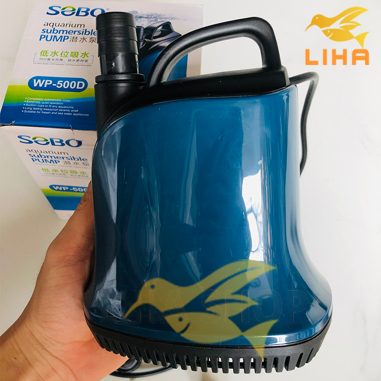 Máy Bơm Nước SOBO WP-500D (55W-4500L/H-2.5M) - Bơm Hút Cặn Bể Cá