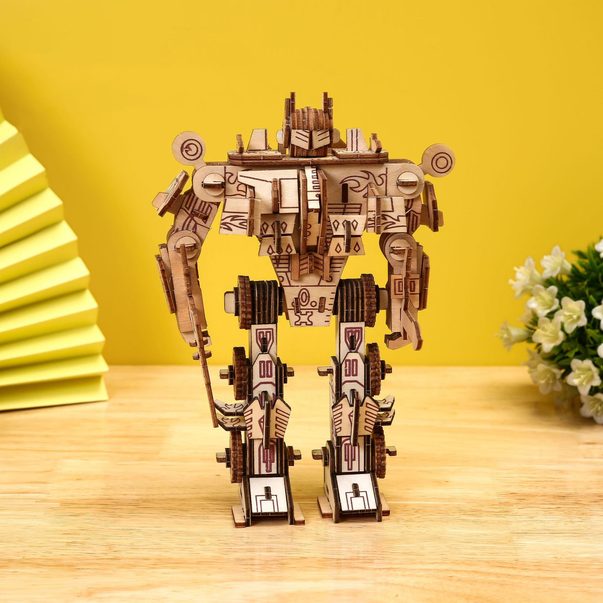 Đồ chơi lắp ráp gỗ 3D Mô hình Robot Optimus Prime