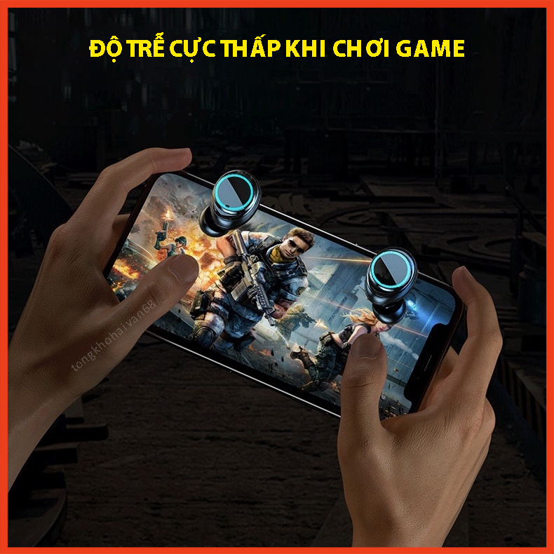 Tai Nghe Nhét Tai Gaming M25 TWS , Tai Nghe Bluetooth Gaming M25 , Màn Hình Led , Âm Thanh HIFi , Giảm Ồn ENC , Bluetooth 5.2 , Độ Trễ Cực Thấp , Tiện Ích Đa Năng , Chống Nước IPX7 , Cảm Ứng 1 Chạm , v.v