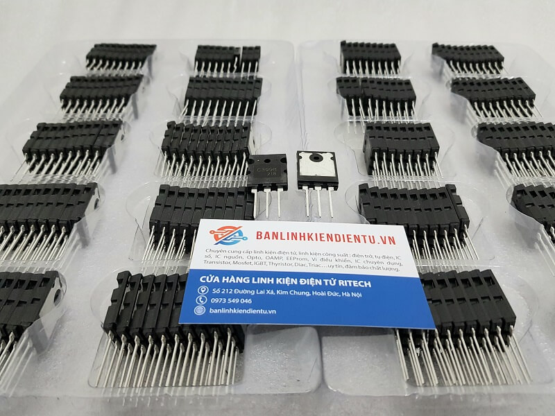 [Combo 2 chiếc] C3998 2SC3998 Transistor NPN 25A 1500V TO-3PL