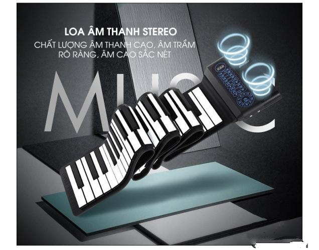 Online Mall - Đàn Piano Phím Cuộn Cao Cấp