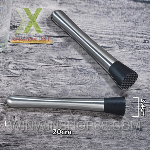 chày bar dầm pha chế chày dầm hoa quả Inox dụng cụ pha chế quầy Bar