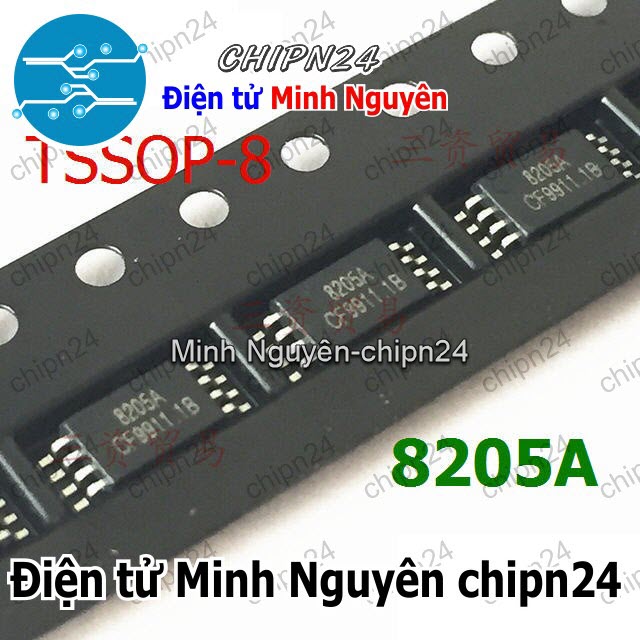 [3 con] (SOP) IC Dán 8205A TSSOP-8 (SMD) (FS8205A 8205) - HH002201