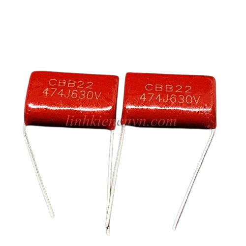 10 con Tụ 0.47uF 474J 630V CBB màu nâu