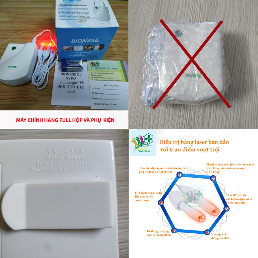Máy viêm xoang, viêm mũi dị ứng